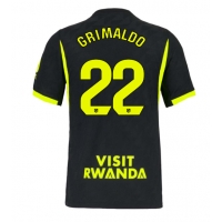 Camiseta Atletico Madrid Alejandro Grimaldo #22 Segunda Equipación Replica 2026-27 mangas cortas